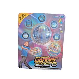 Wonder Sphere Magic Hover Ball Multicolor LED Lights‎ Rainbow, STEM Edition
